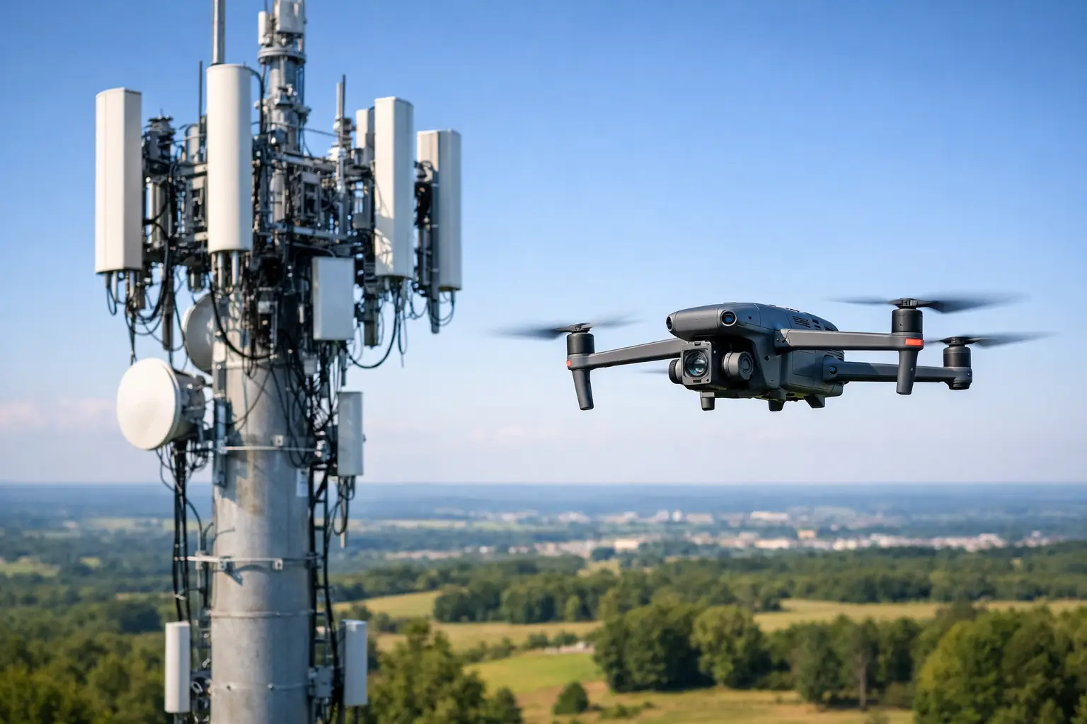 Cell Tower Drone Inspection Done Right