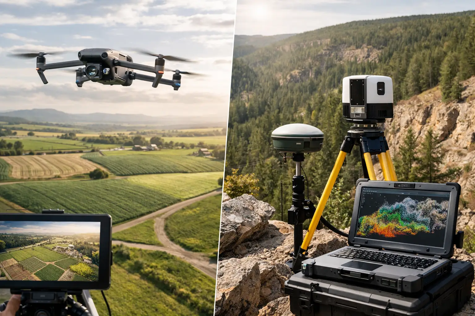 Drone Mapping vs LiDAR: Which Fits the Job?