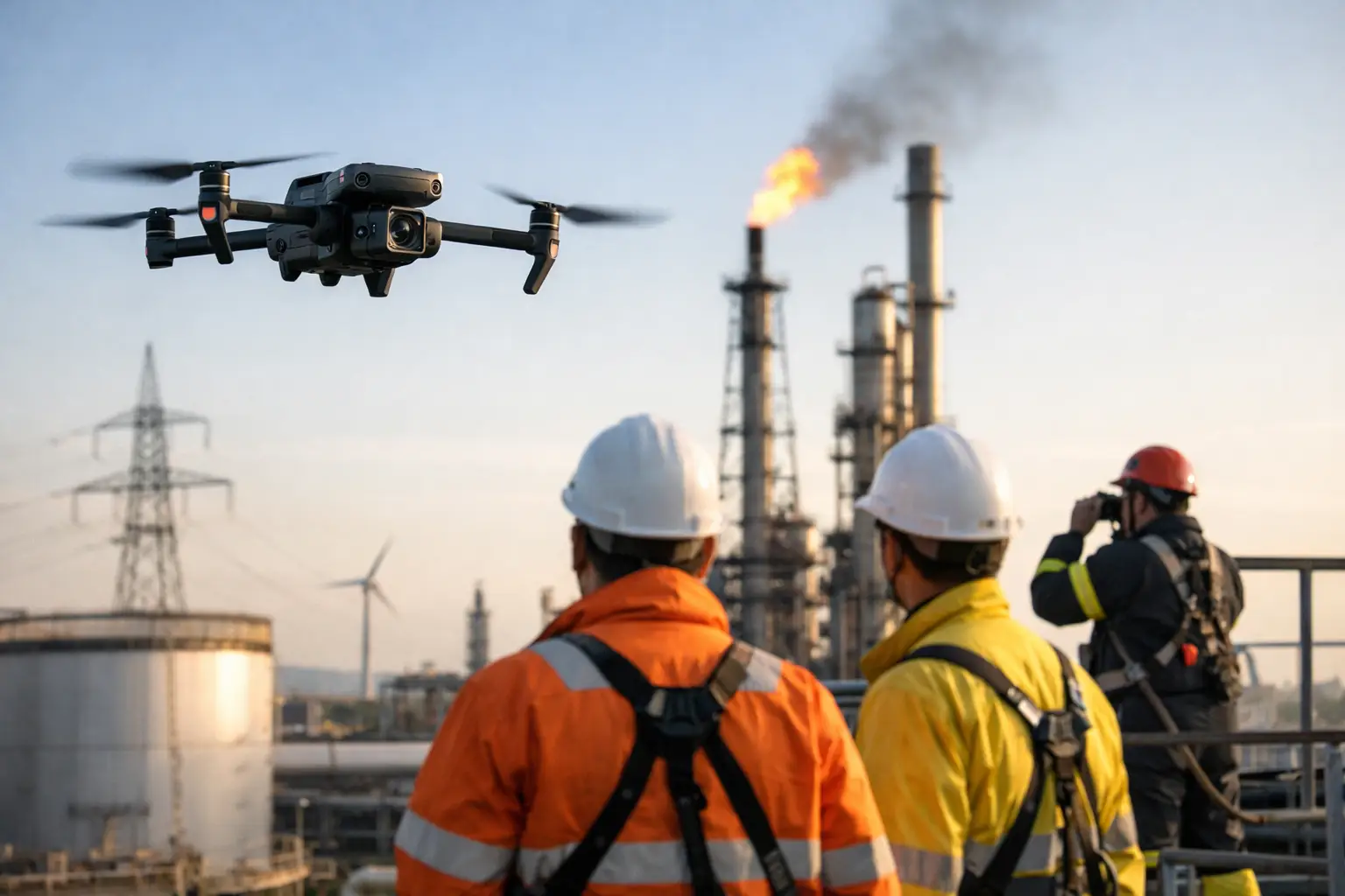Industrial Drone Services That Reduce Risk