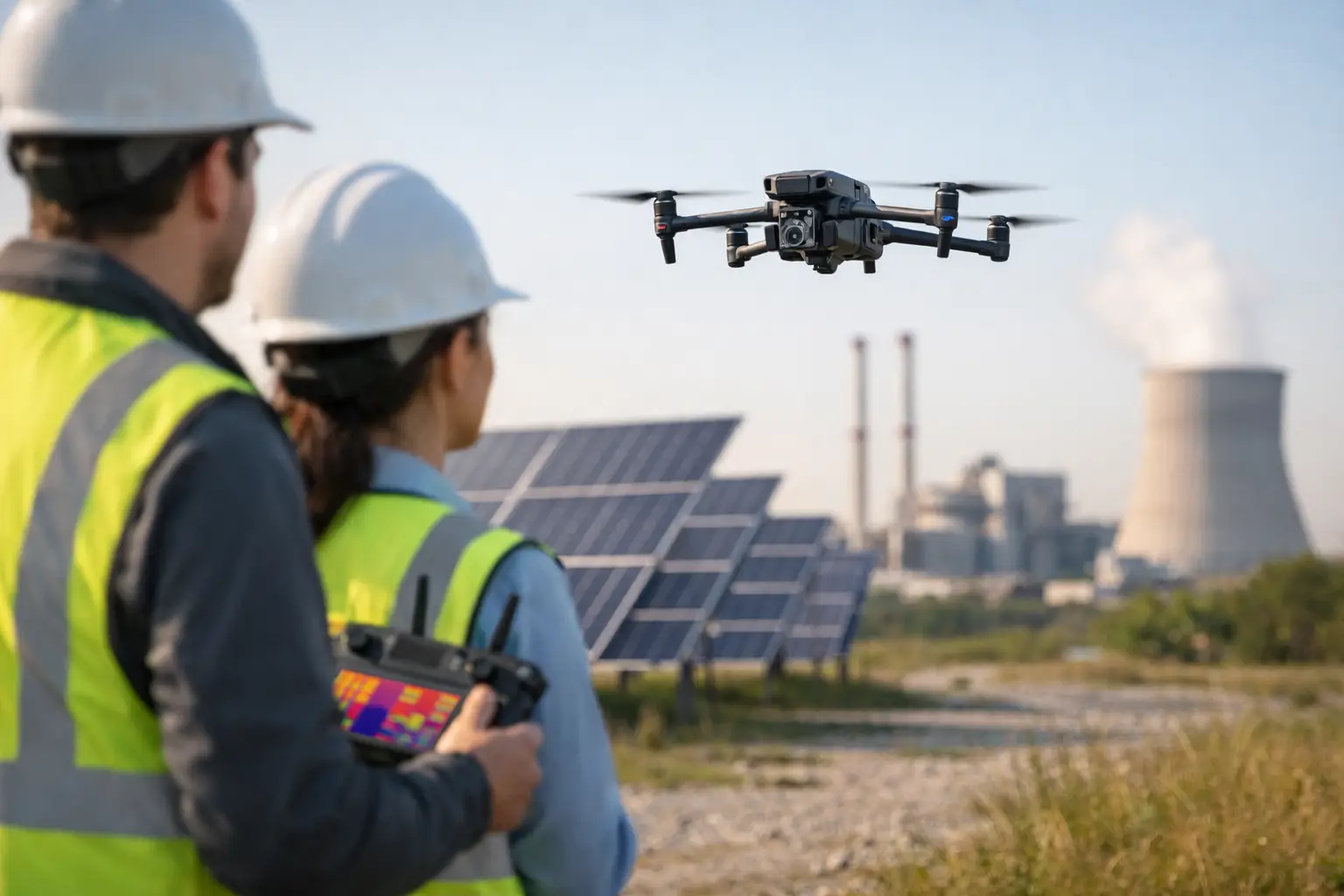 How to Use Drone Thermography on Site