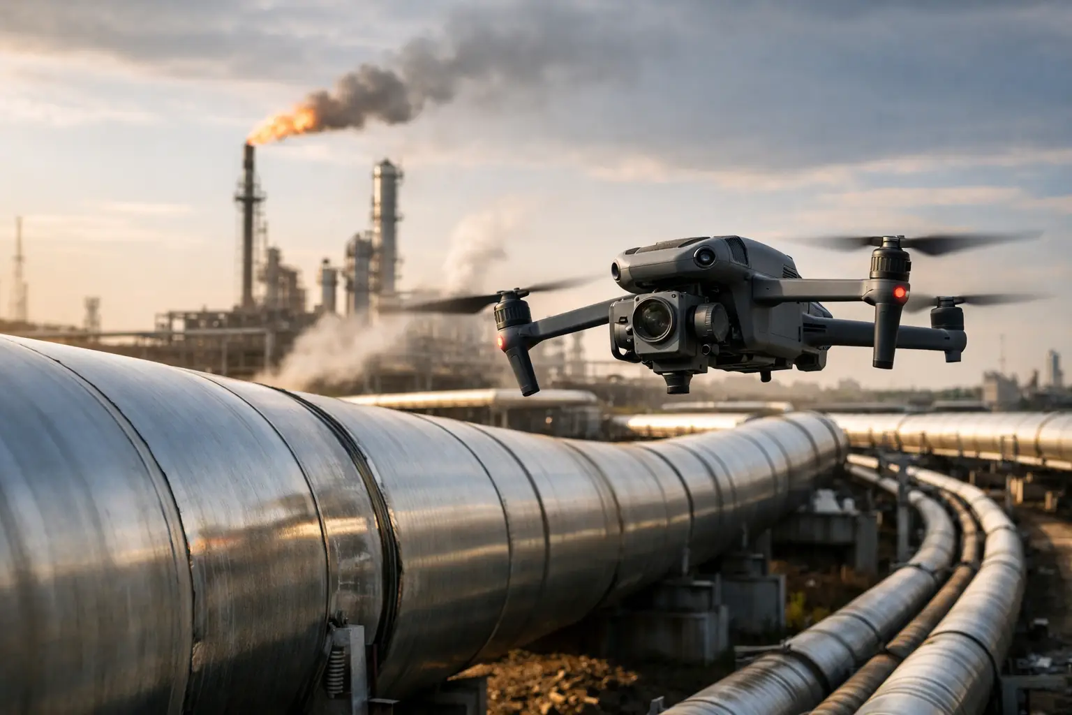 Pipeline Mapping Example for Inspection Planning