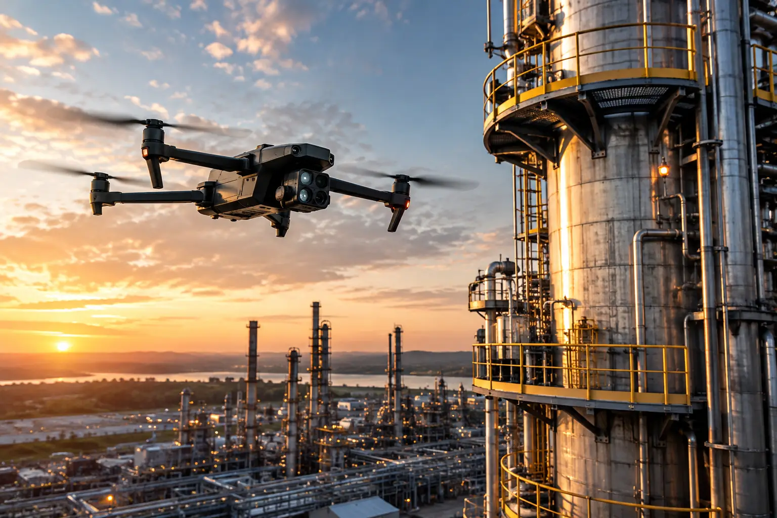 FAA Compliant Industrial Drone Operations
